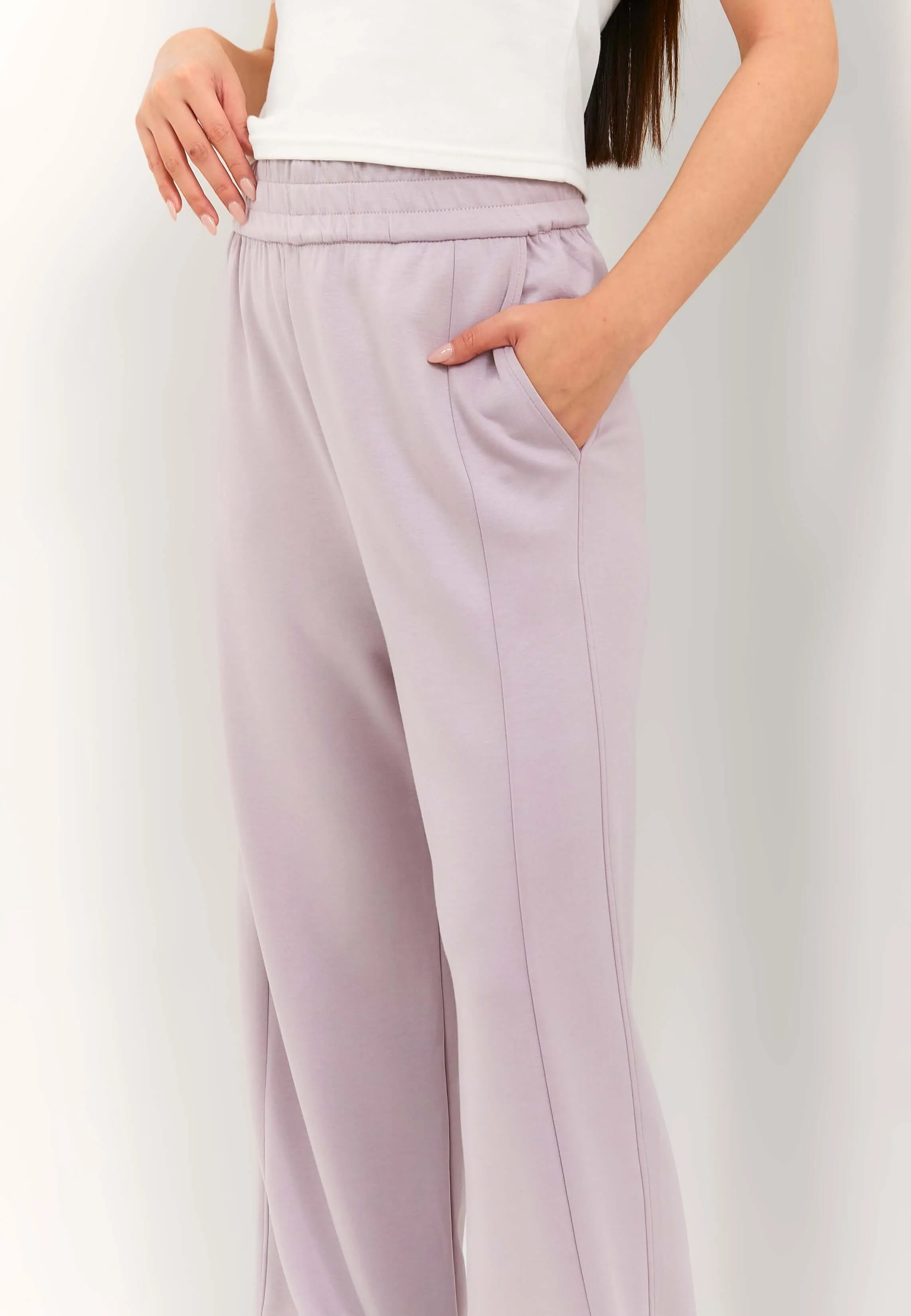 Lilac Bamboo Lyocell Daily Pants