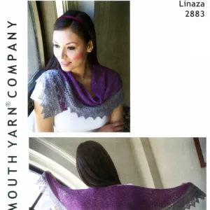 Linaza 2 Color Shawl Pattern