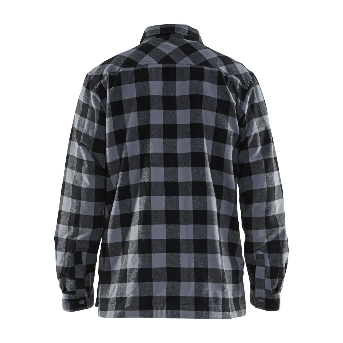 Lined&#x20;Flannel&#x20;Shirt&#x20;3225&#x20;Donkergrijs&#x2F;Zwart&#x20;-&#x20;Bl&#xE5;kl&#xE4;der