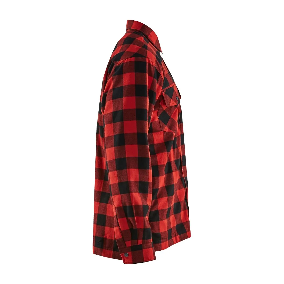 Lined&#x20;Flannel&#x20;Shirt&#x20;3225&#x20;Donkergrijs&#x2F;Zwart&#x20;-&#x20;Bl&#xE5;kl&#xE4;der