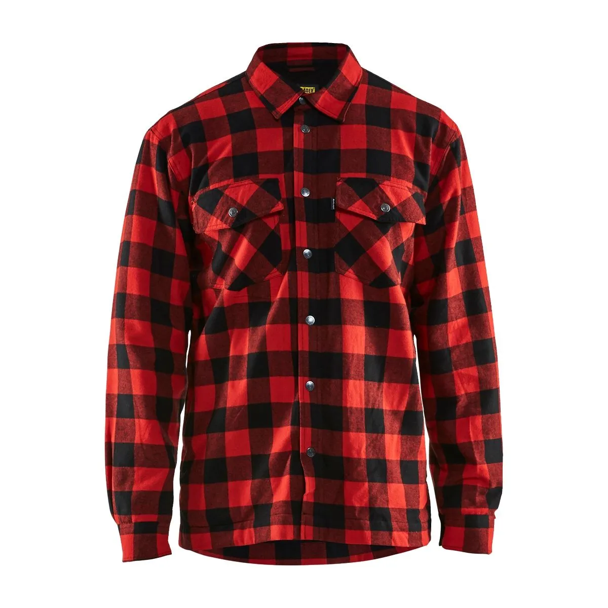 Lined&#x20;Flannel&#x20;Shirt&#x20;3225&#x20;Donkergrijs&#x2F;Zwart&#x20;-&#x20;Bl&#xE5;kl&#xE4;der
