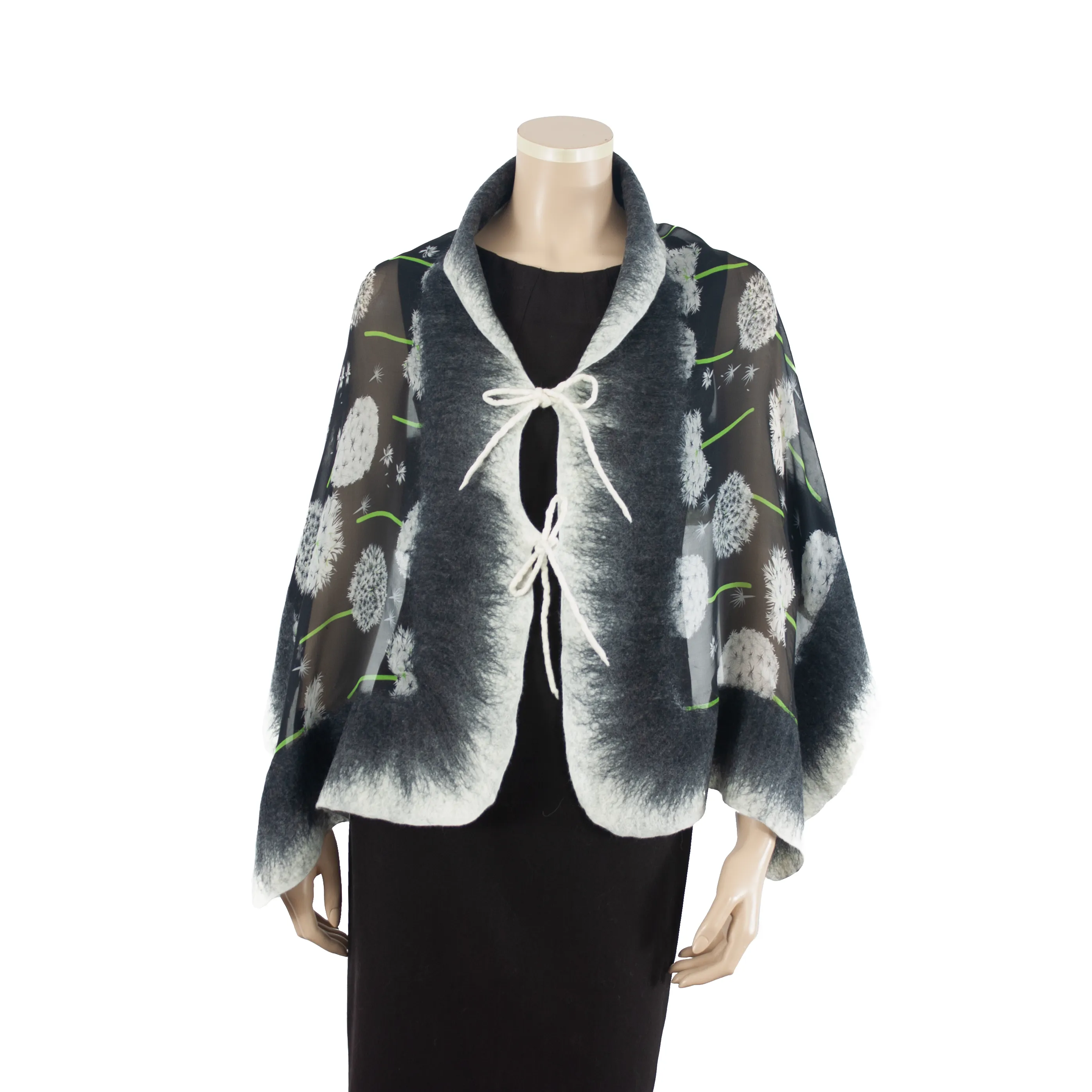 Linked  dandelion scarf #140-73