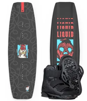 Liquid Force Apex Wakeboard Package with Hook Boots (2023)