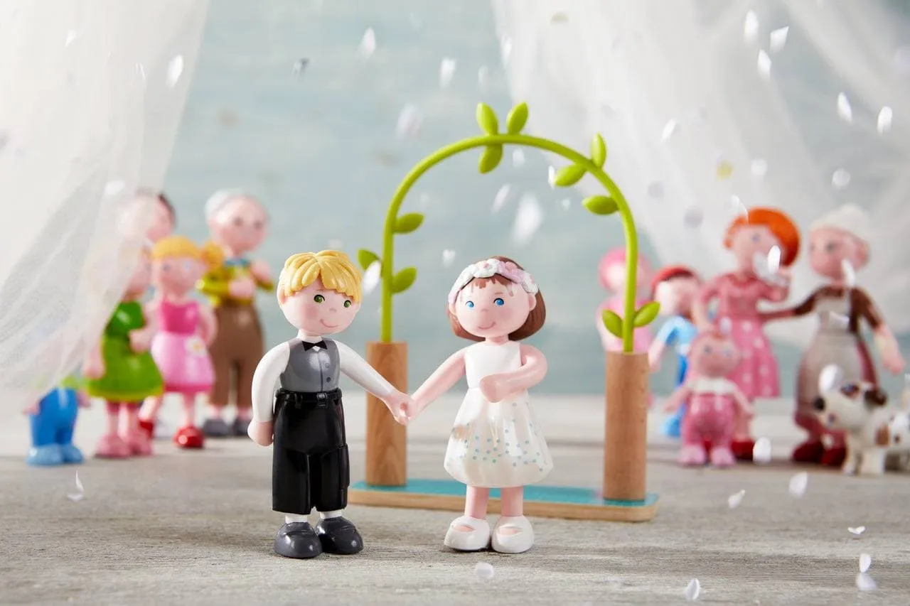 Little Friends Bride & Groom Wedding Playset