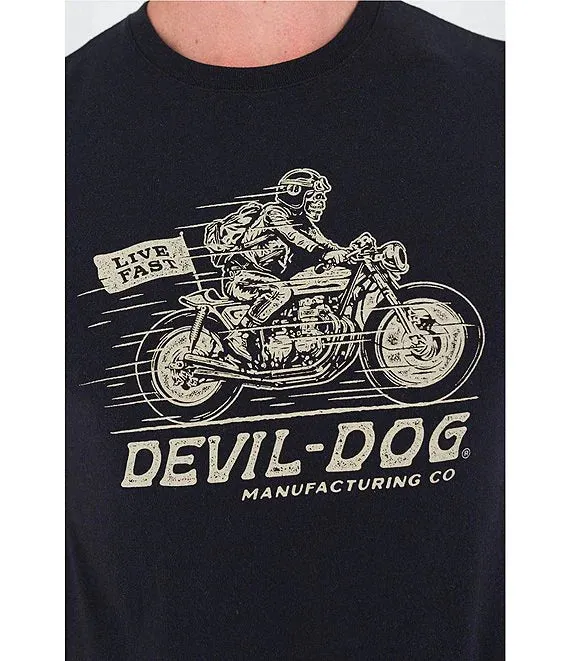Live Fast Tee (Devil Dog Dungarees)