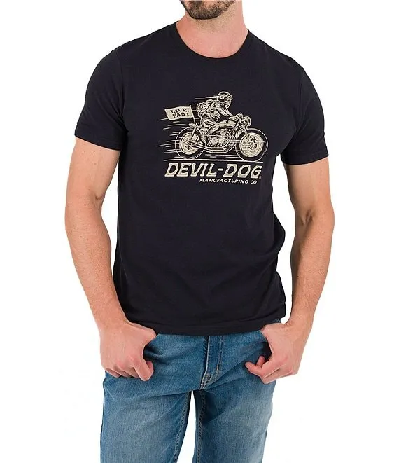 Live Fast Tee (Devil Dog Dungarees)
