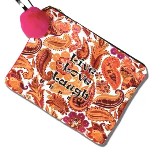 LIVE, LOVE, LAUGH CLUTCH - EXCLUSIVE