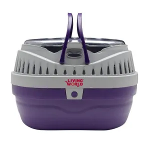 Living World Pet Carrier; Available in 2 Sizes