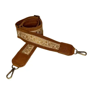 Lizzy Guitar Bag Strap - Mustard Secret Vine