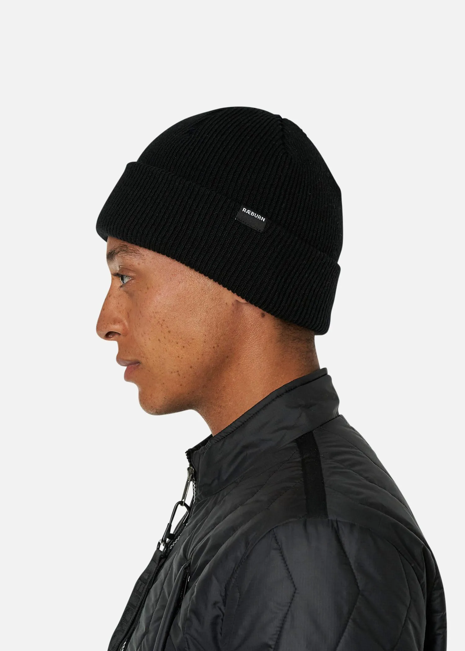 LOGO BEANIE BLACK