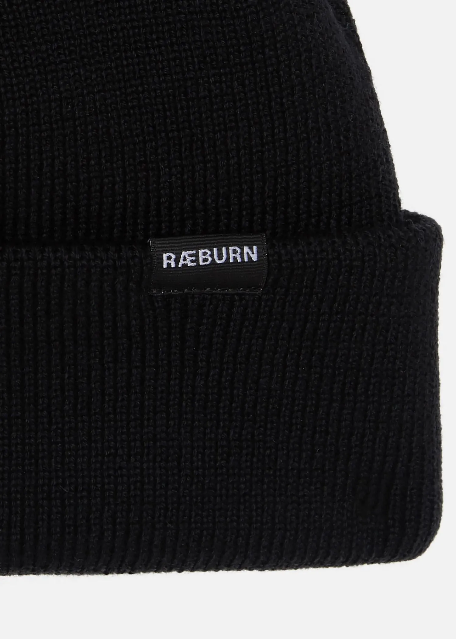 LOGO BEANIE BLACK