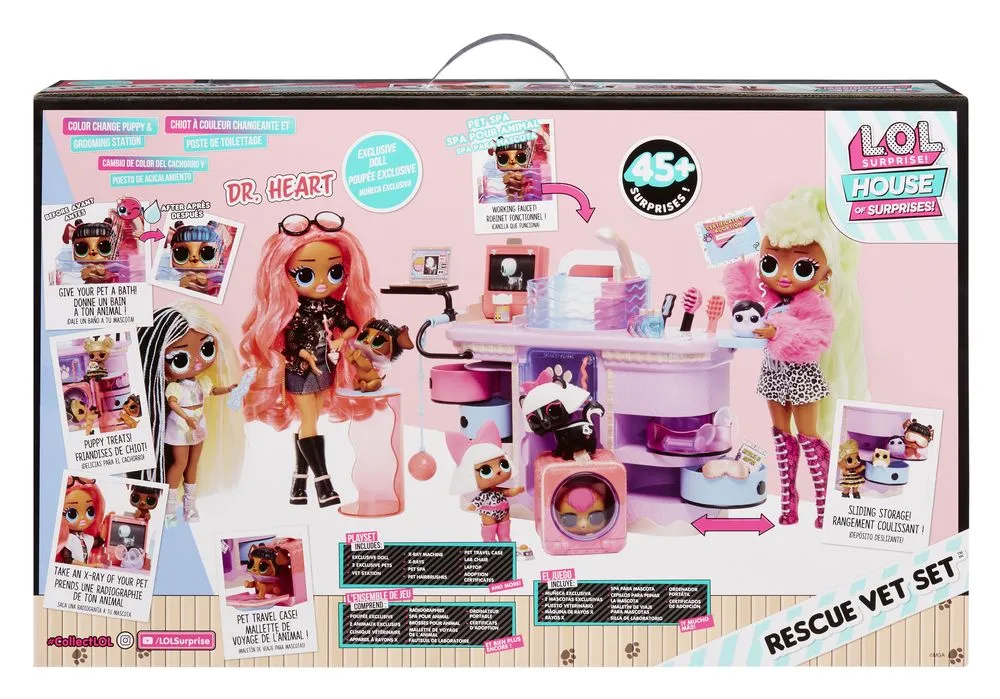 L.O.L. Surprise Dr. Heart Rescue Vet Set