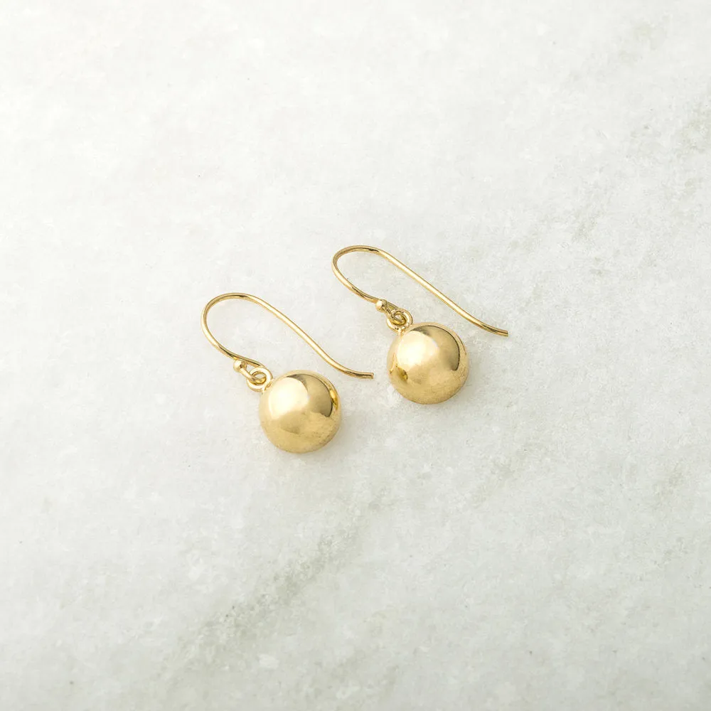 Lola Earrings, Gold Vermeil