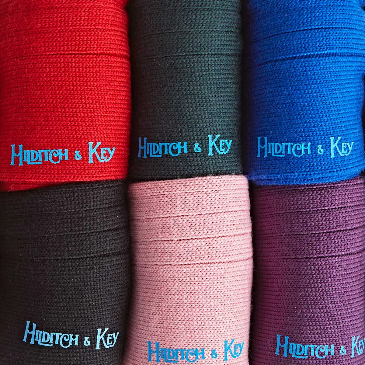 Long Heavy Wool Sport Socks - Six Pack