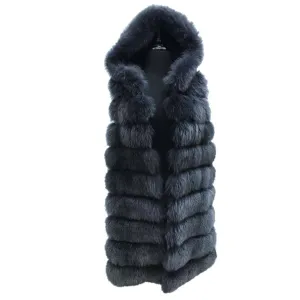 Long Hooded Vest