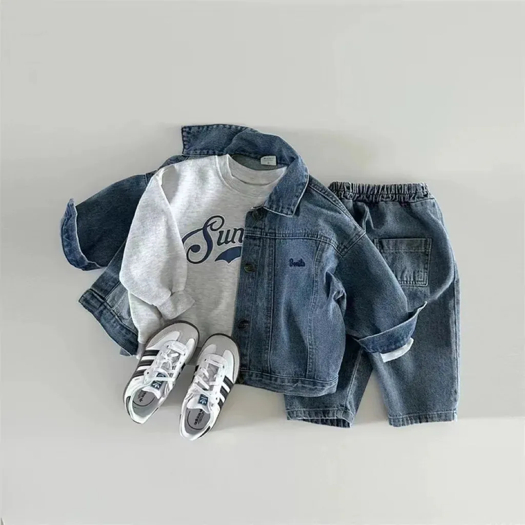 Long-Sleeve Denim Jacket
