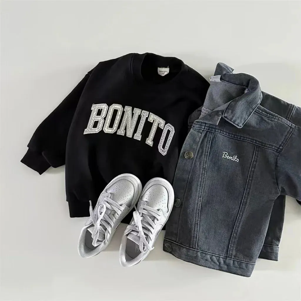 Long-Sleeve Denim Jacket