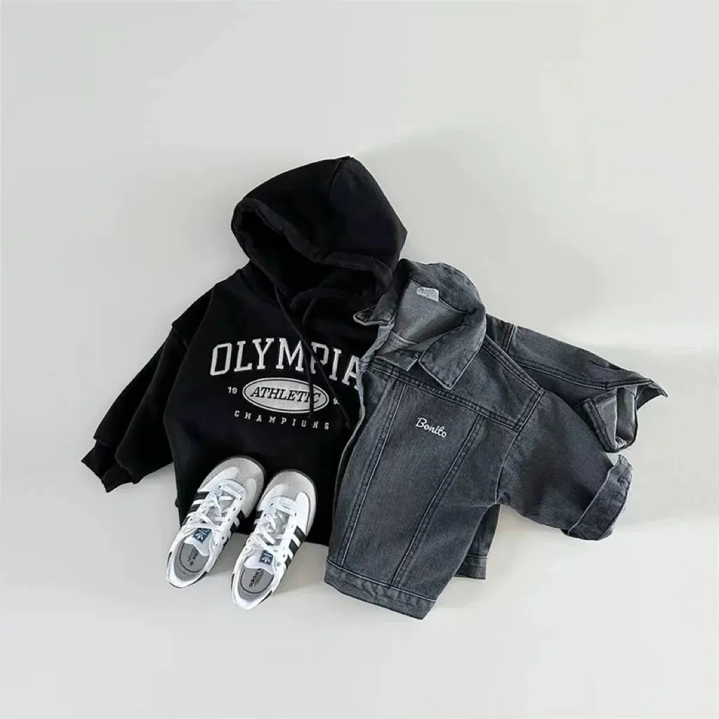 Long-Sleeve Denim Jacket