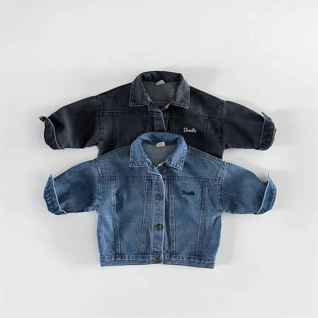 Long-Sleeve Denim Jacket