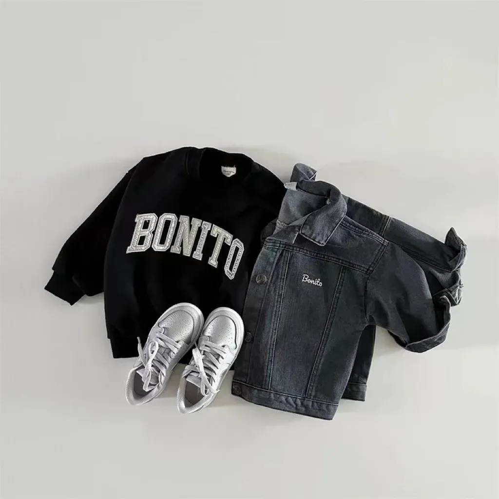 Long-Sleeve Denim Jacket