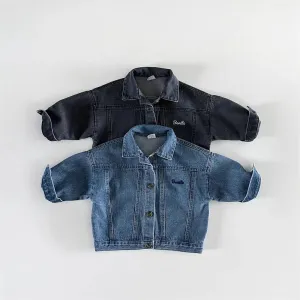 Long-Sleeve Denim Jacket