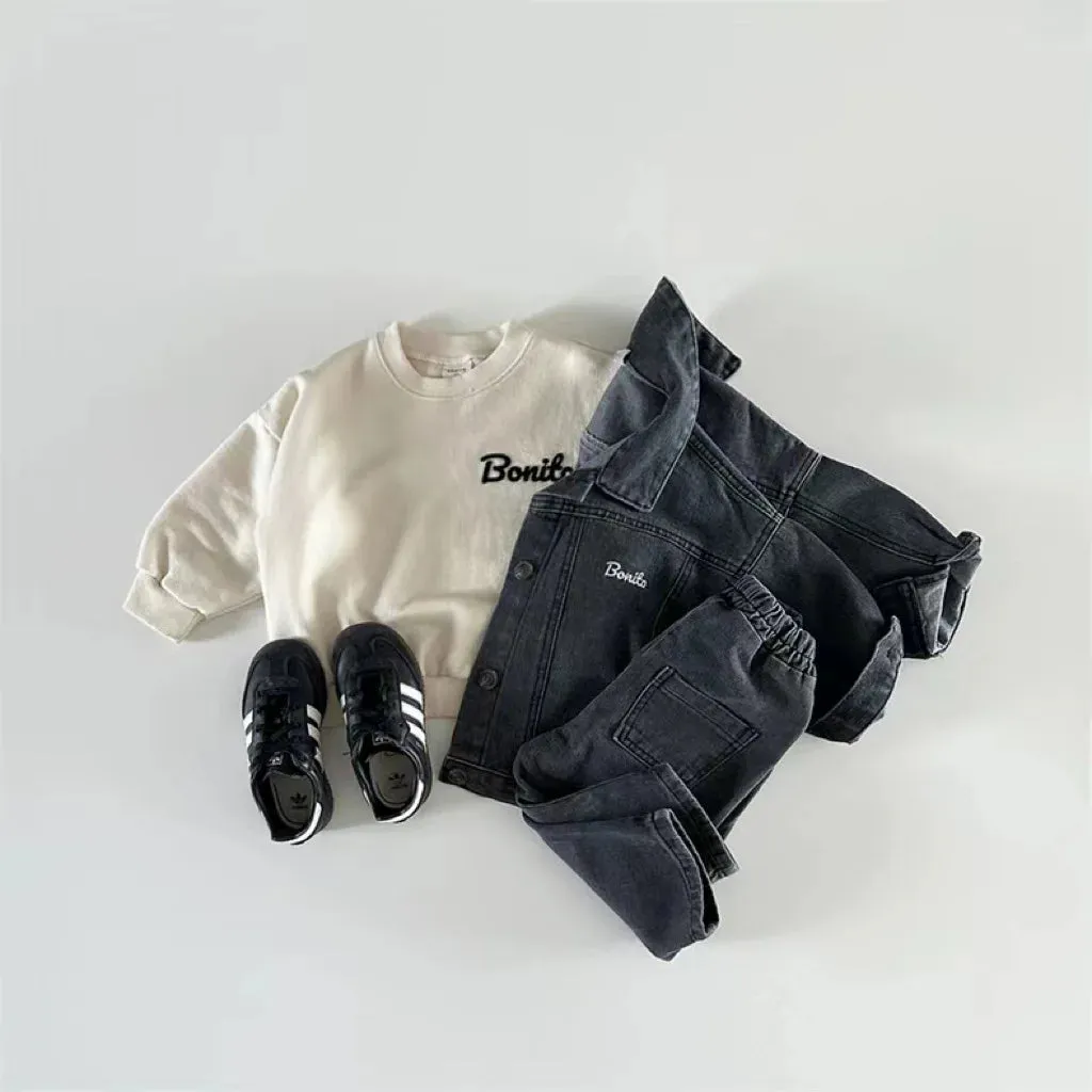 Long-Sleeve Denim Jacket