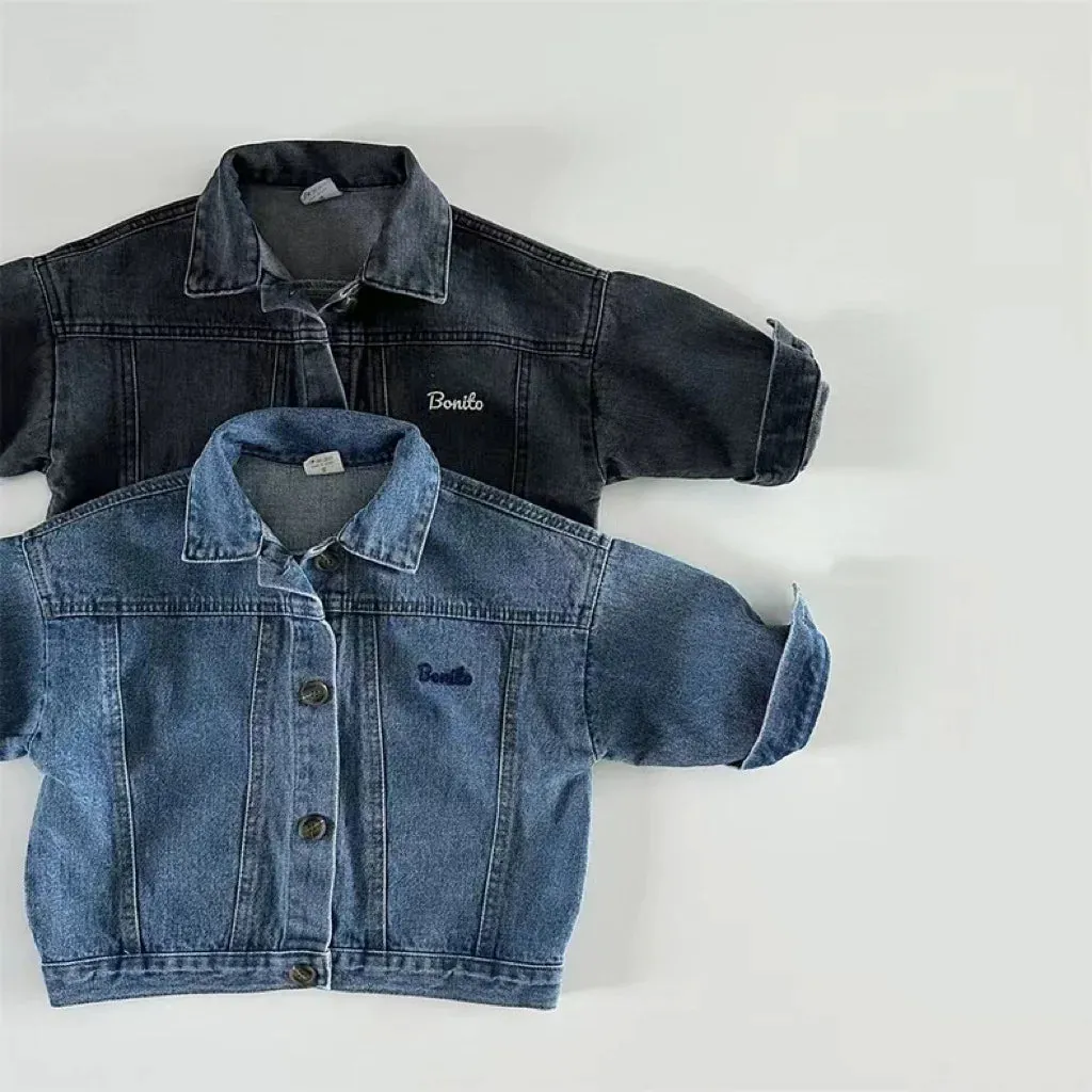 Long-Sleeve Denim Jacket