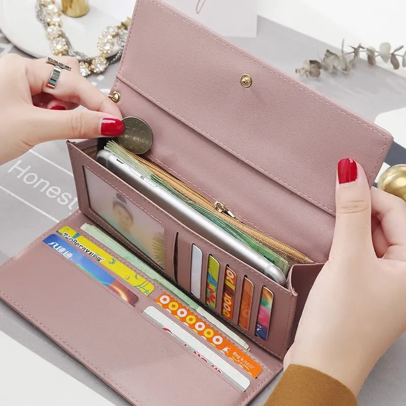 Long Style Multi functional Wallet Purse