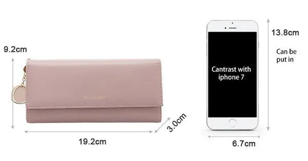 Long Style Multi functional Wallet Purse