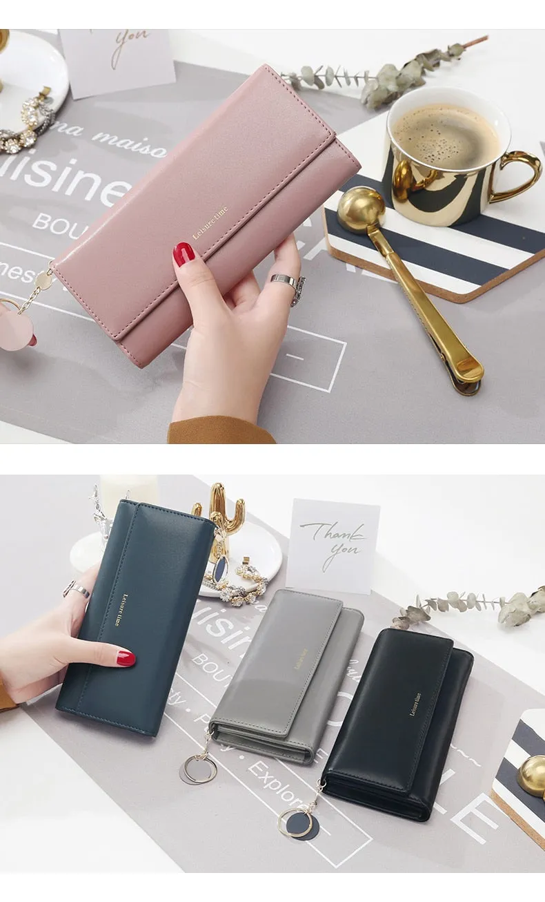 Long Style Multi functional Wallet Purse