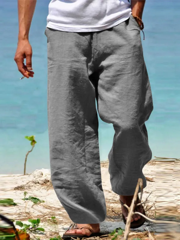 Loose And Breathable Wide Leg Pants