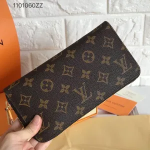 Louis Vuitton Women's Wallet/Clutch LV Print (Brown)