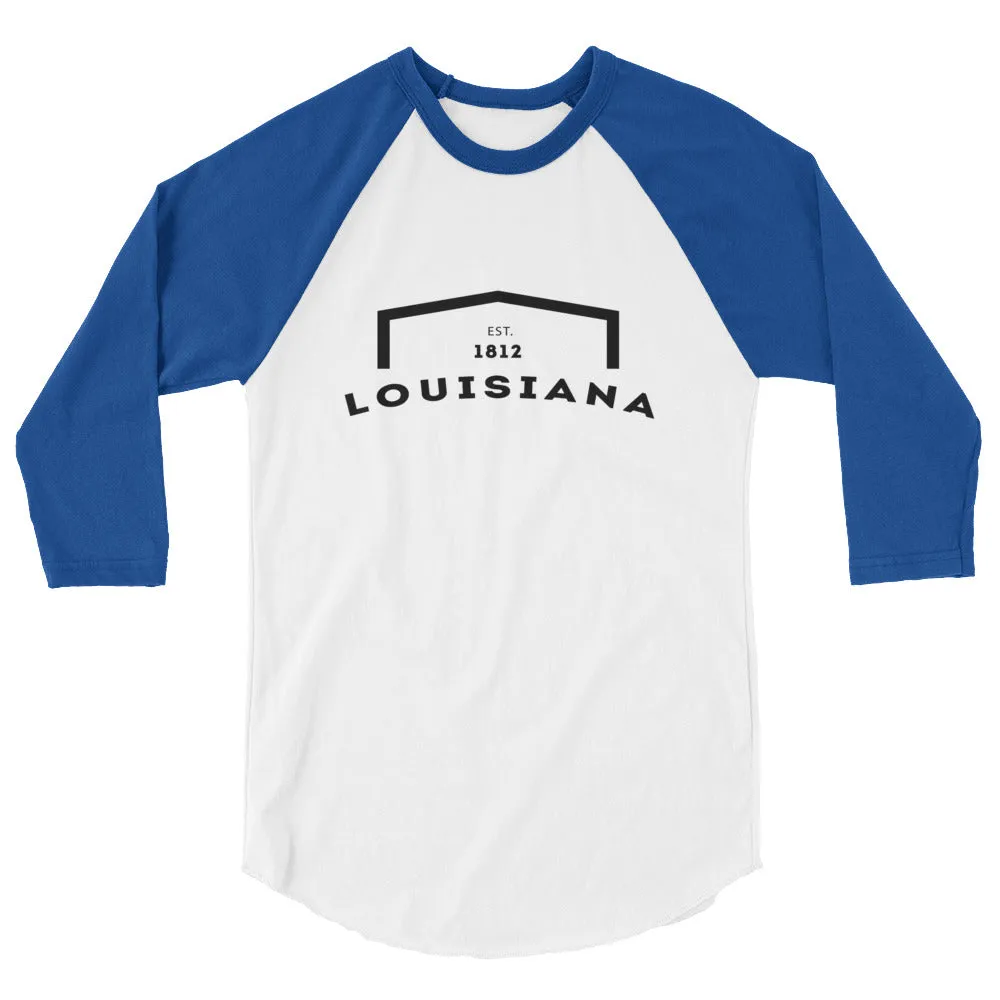 Louisiana - 3/4 Sleeve Raglan Shirt - Established