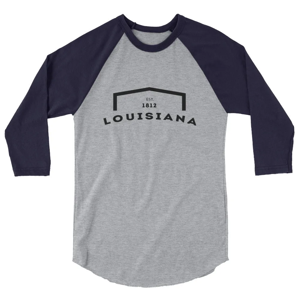 Louisiana - 3/4 Sleeve Raglan Shirt - Established