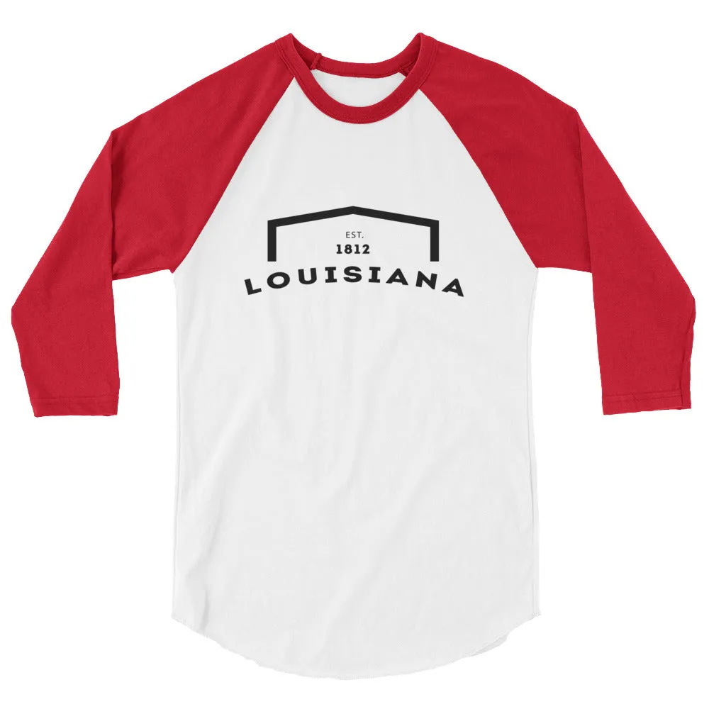 Louisiana - 3/4 Sleeve Raglan Shirt - Established