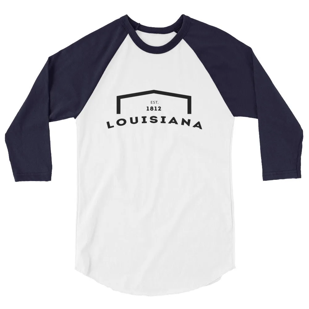 Louisiana - 3/4 Sleeve Raglan Shirt - Established