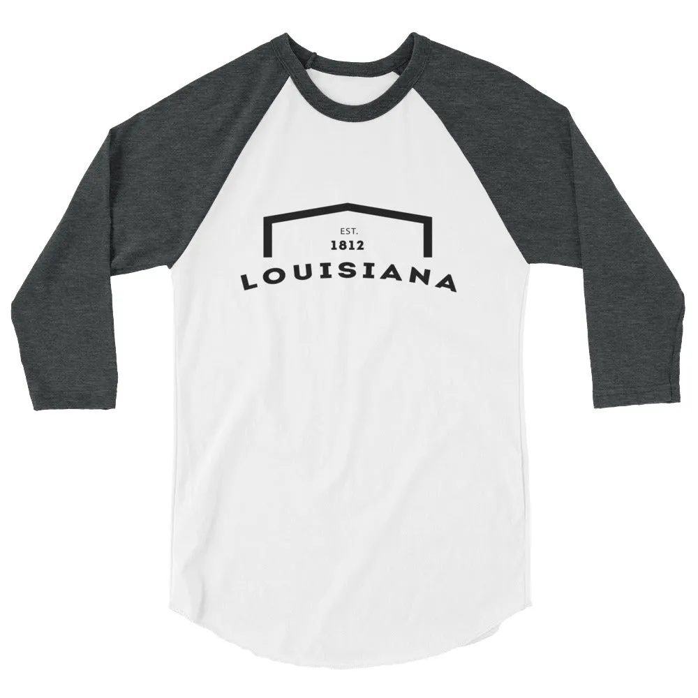 Louisiana - 3/4 Sleeve Raglan Shirt - Established