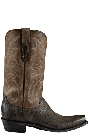 Lucchese Men's Shark Carl Cowboy Boots - Sand