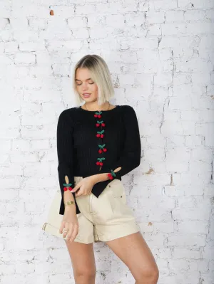 Lucia Bow Tie Sweater