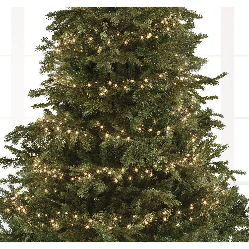 Lumineo 500 LED Warm White Indoor & Outdoor Compact Christmas Lights (11m)