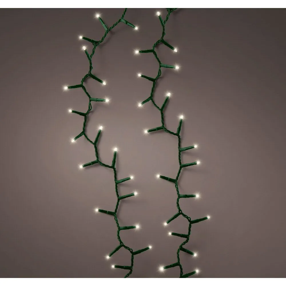 Lumineo 500 LED Warm White Indoor & Outdoor Compact Christmas Lights (11m)