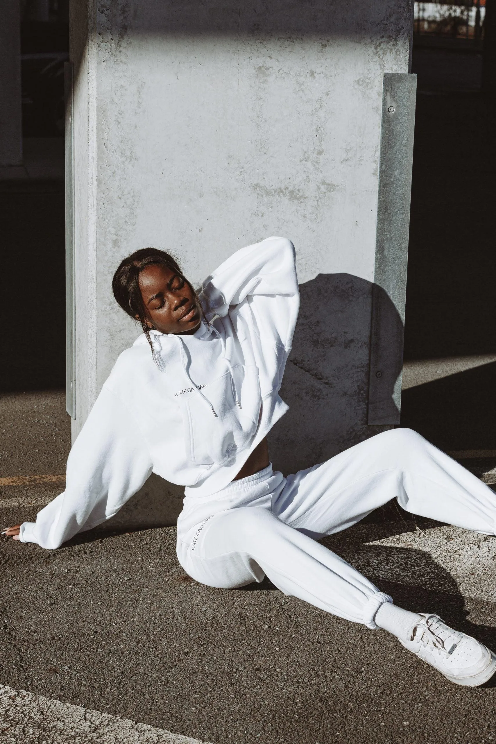 Luxe Hoodie - White