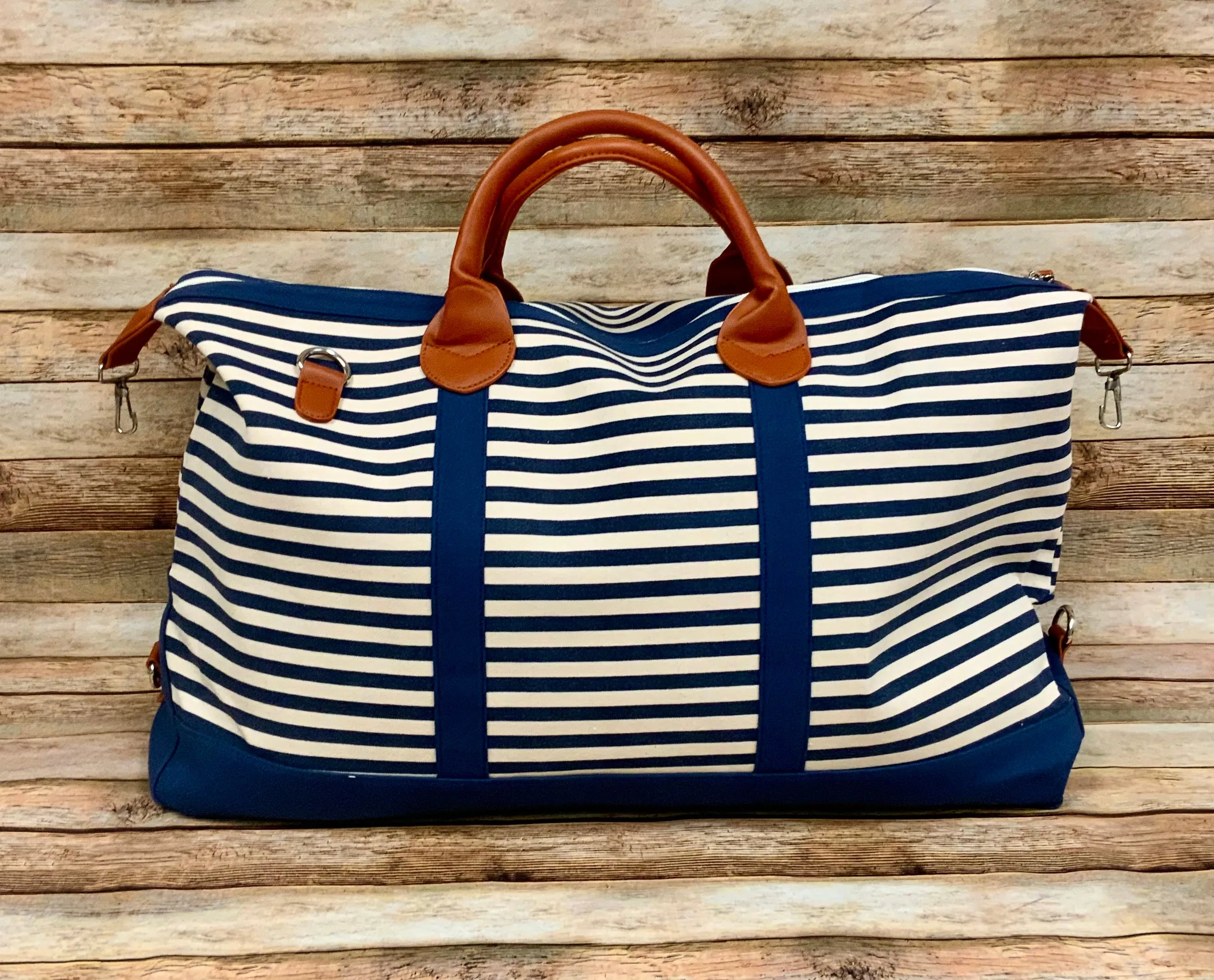 Luxurious Canvas Weekender / Overnight Bag