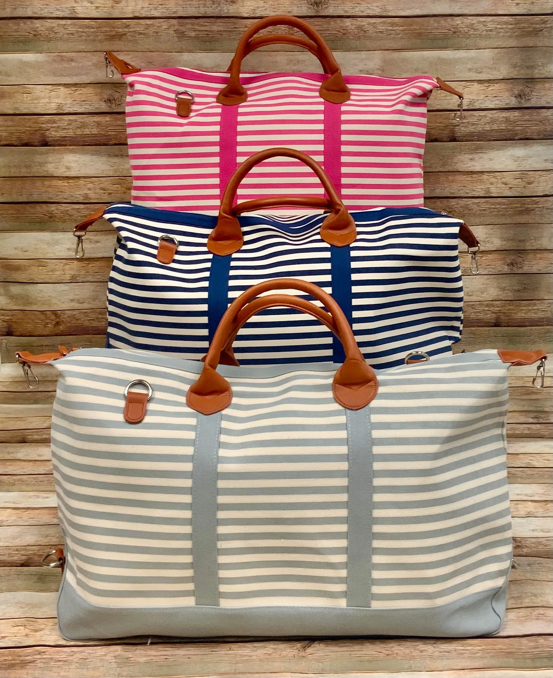 Luxurious Canvas Weekender / Overnight Bag