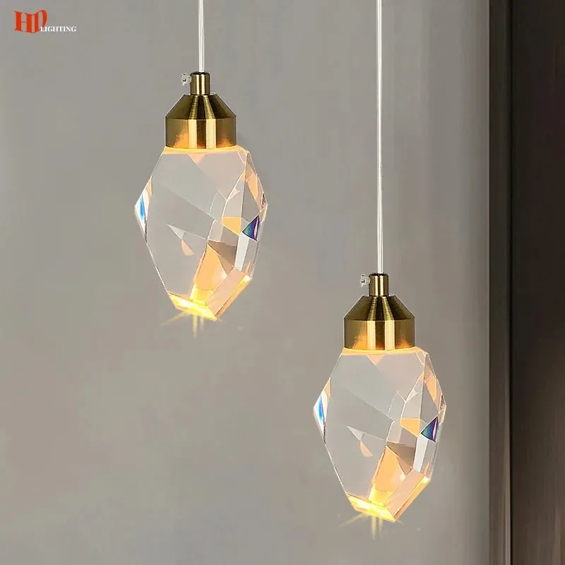 Luxury LED Crystal Pendant Lights
