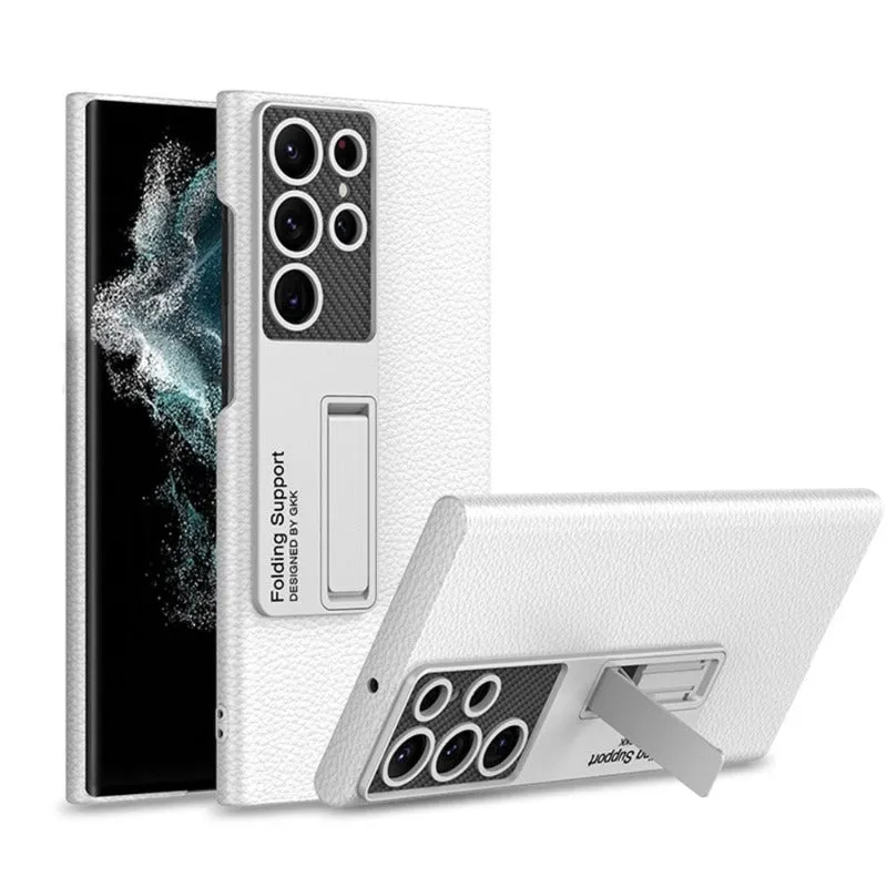 Luxury Ultra-thin Leather Phone Case Shockproof For Samsung Galaxy 23