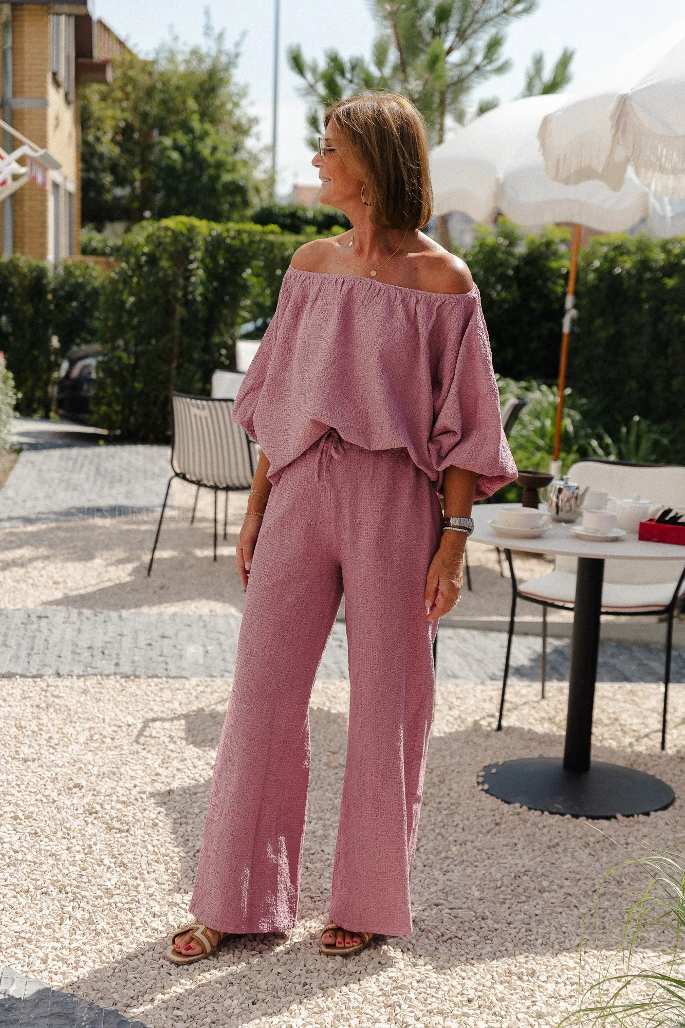Mabel pants marsala