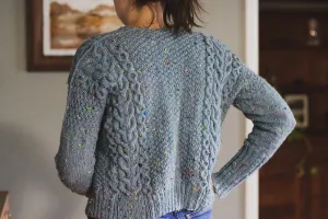 Madelinetosh Hedgehog Fibres   Madelinetosh Tweedy Patterns - Winters Beach Cardi - RAVELRY DOWNLOAD CODE