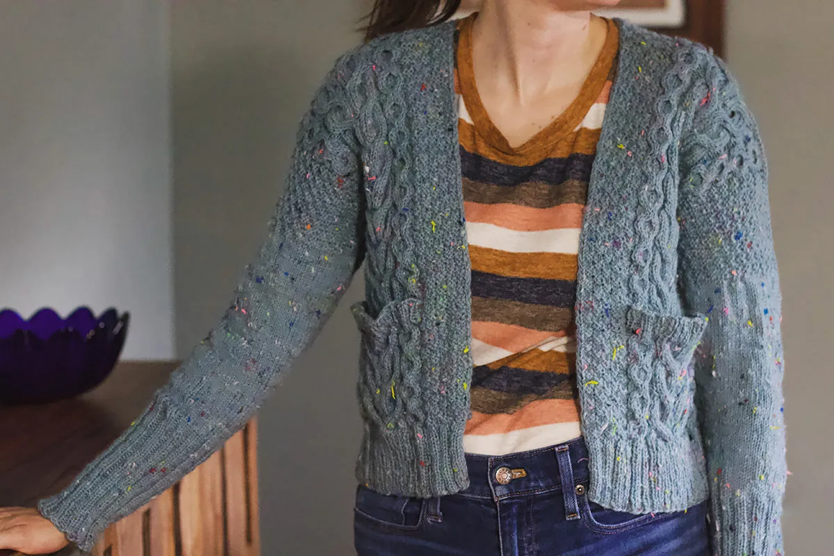 Madelinetosh Hedgehog Fibres   Madelinetosh Tweedy Patterns - Winters Beach Cardi - RAVELRY DOWNLOAD CODE
