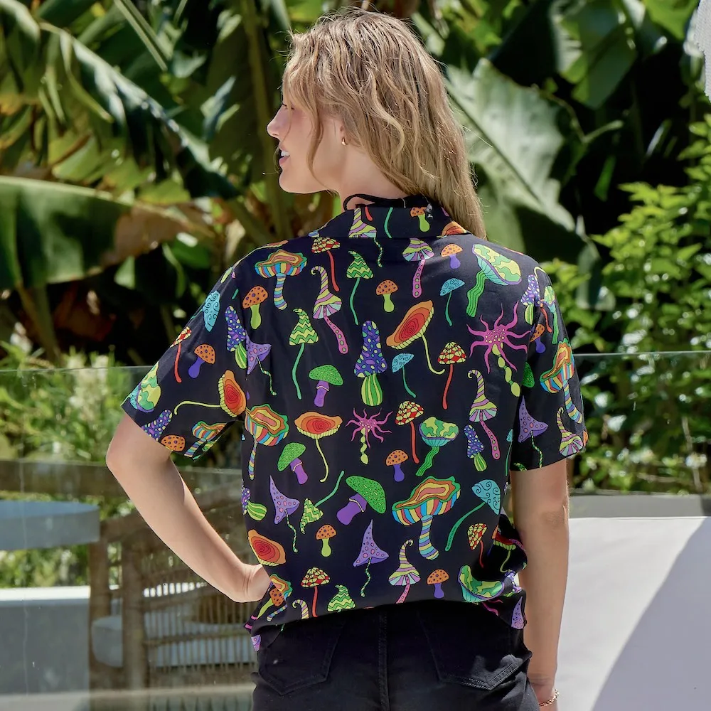Magic Mushrooms - Womens Festival Shirt